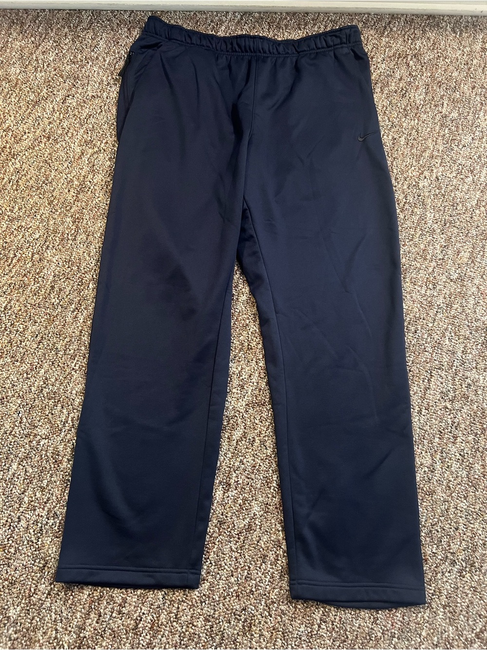 Nike Therma-Fit Navy Athleisure Comfy Stretch Jogger Pants Size 3XL